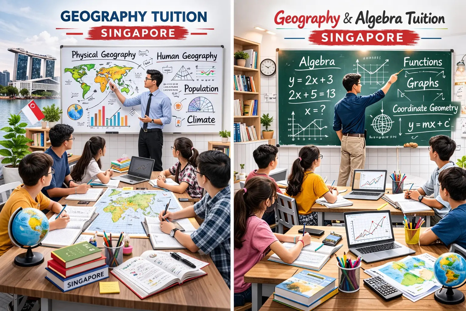 Why Geography Tuition in Singapore Helps Students Score Higher Grades in Exams